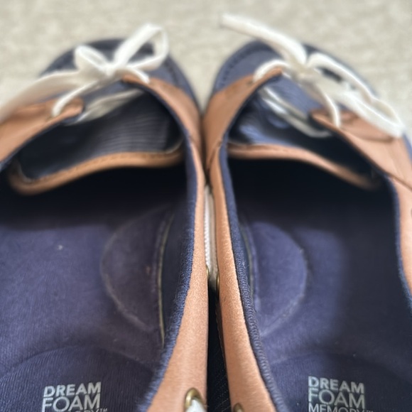 Keds Dream Foam Memory navy & tan loafers - Picture 7 of 11